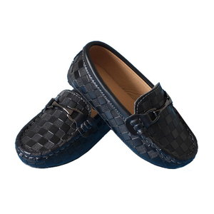 Wholesale <strong>Kids</strong> Children Boys Girls Moccasin <strong>Loafers</strong> Slip on Leather Shoes - Product Image 1