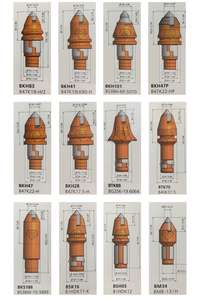Ronde Schacht B47K22H <span class=keywords><strong>Bullet</strong></span> Tanden voor Foundation Boren - Product Image 4