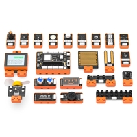 Hiwonder ESP32 Sensor Kit untuk Pendidikan STEM Blok Bangunan Elektronik dengan Pemrograman Scratch Python