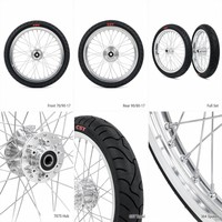 Sur-Ron Light Bee X LBX Segway X260, jeu de roues de 19 pouces, jantes renforcées en aluminium CNC noir, moyeu avant et arrière, moto électrique tout-terrain
