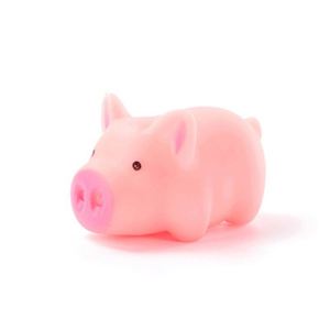 ของเล่นบีบแก้เครียดสีชมพูน่ารักแบบมีเสียง - หมูบีบมีเสียงสำหรับความสนุกและผ่อนคลาย - Product Image 4