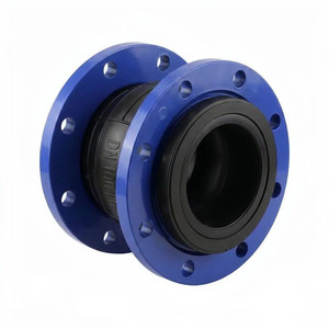Joint d'expansion flexible à soufflet en caoutchouc à bride KXT-16 pour pompes à eau incendie DN50-DN300 1.6 - Product Image 1