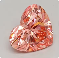 Pierre précieuse minérale synthétique de laboratoire HPHT CVD à taille radiante, pour bijoux, D YASH CORPORATION Inde, vente en gros, export