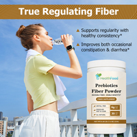 Complément Nutritionnel Personnalisé pour Adultes : Poudre de Fibres Prébiotiques Naturelles pour la Santé Intestinale, Favorise le Transit et l'Énergie