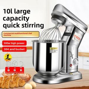 Batidora de Huevos y Máquina para Crema, Equipo de Cocina con Motor Potente para Mezclar Repostería, Amasar y Más - Product Image 6