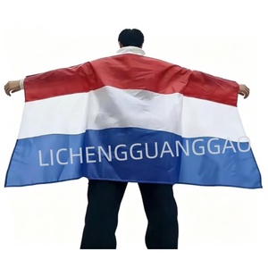 Drapeau de corps de Trinité-et-<span class=keywords><strong>Tobago</strong></span>, cape portative, drapeau sportif de qualité avec manches, équipement de supporter pour stades, défilés, fêtes, personnalisable, pas cher - Product Image 5