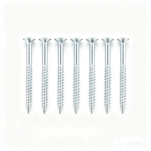 Tornillos para Madera # 8 tornillos de cabeza plana de 2 pulgadas CR6+ galvanizados de alta calidad con rosca 2/3 para muebles de madera, acero al carbono C1022 Homn Reen - Product Image 2