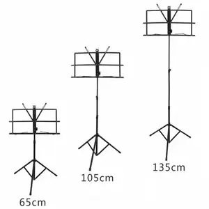 Opvouwbare Bladmuziek Tripod Houder Lichtgewicht Met Waterbestendige Draagtas Voor Viool Piano Gitaar Muziekrek