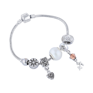 Bestseller Bling Crystal 12 Zodiac Charm Armband Shiny CZ Zircon Sagittarius Charm Armband für Paare - Product Image 6