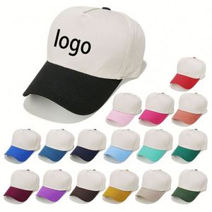Casquette de baseball unie de haute qualité avec logo brodé personnalisé OEM – Casquettes personnalisées pour hommes et femmes, Gorras unies pour impression - Product Image 1
