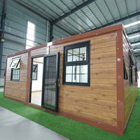 Maison Modulaire Préfabriquée en Acier Pliable et Extensible de 20 Pieds, Économique, Écologique et au Design Moderne pour Jardin