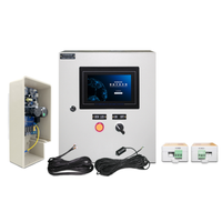 HN-GK800 Gabinete de Controle Inteligente Personalizado OEM para Torre de Resfriamento, Controlador PLC com Tela Sensível ao Toque, Sistema de Gerenciamento de 32 Ventiladores para HVAC Industrial