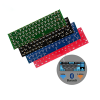 Rosa 61 Teclas Tipo C Teclado Mecánico Circuito Impreso Borad 60 Teclado Hot Swap Pcb