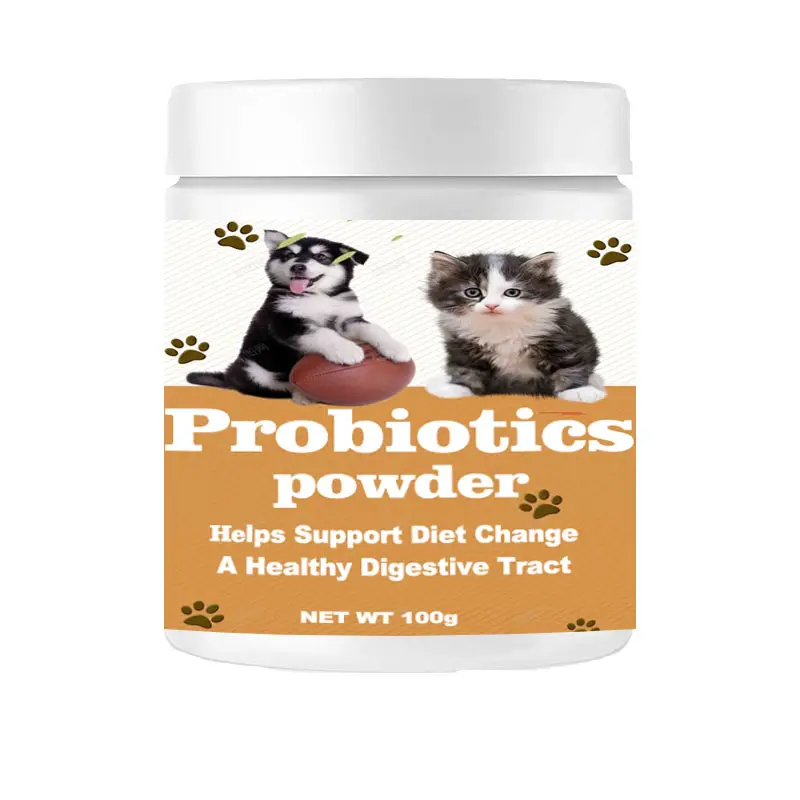 Dalam stok enzim pencernaan untuk anjing Plus probiotik & prebiotik membantu mendukung perubahan Diet & saluran pencernaan yang sehat