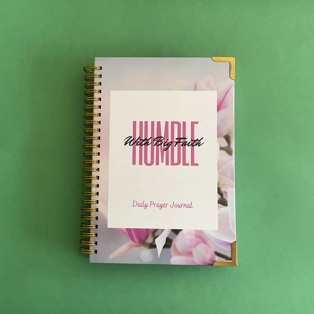 Professional factory book printing services planner notebook printing Custom cover logo diary prayer journal