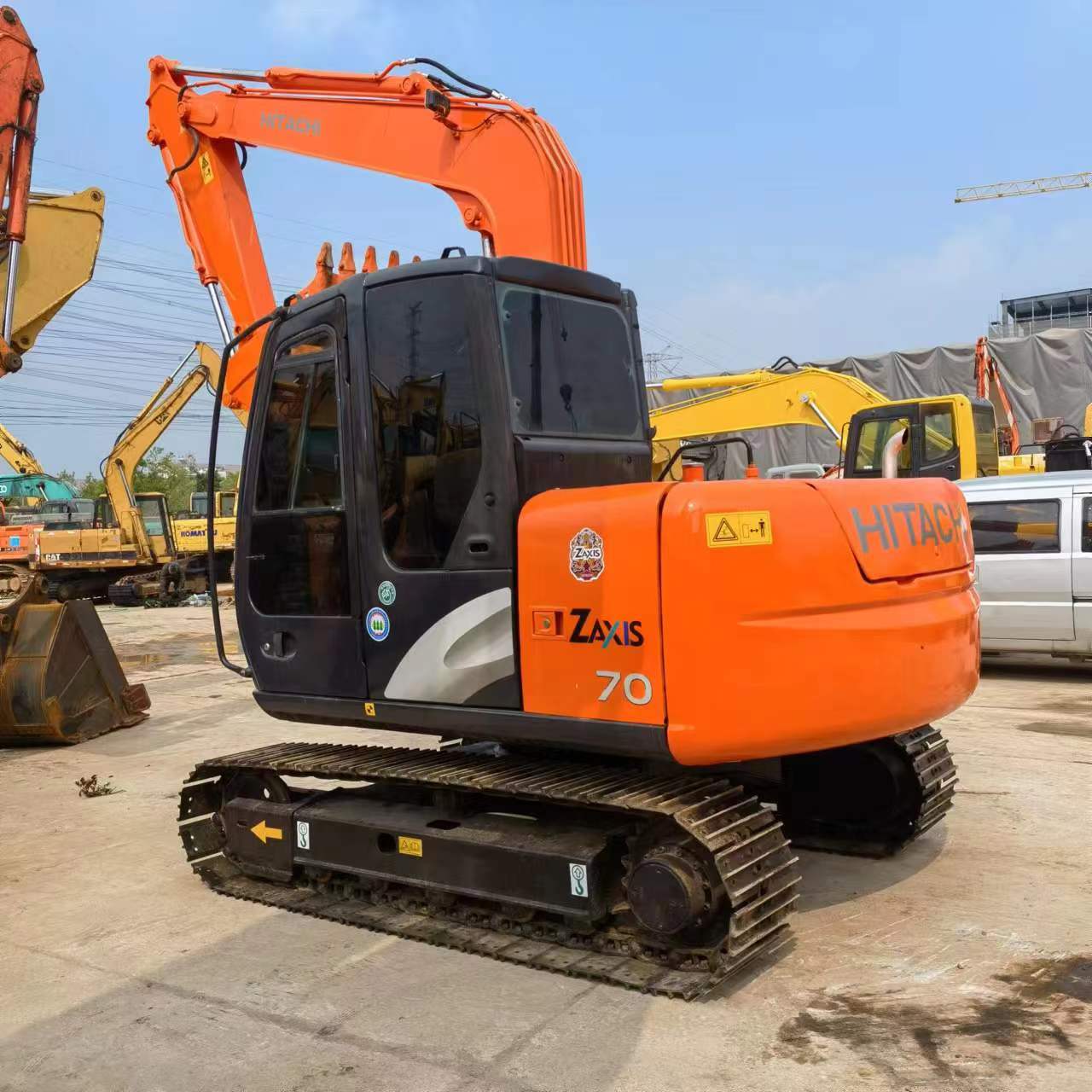 ちゃまなり Japanese Mining Used Hitachi Zx70 Machinery 7 Ton Crawler