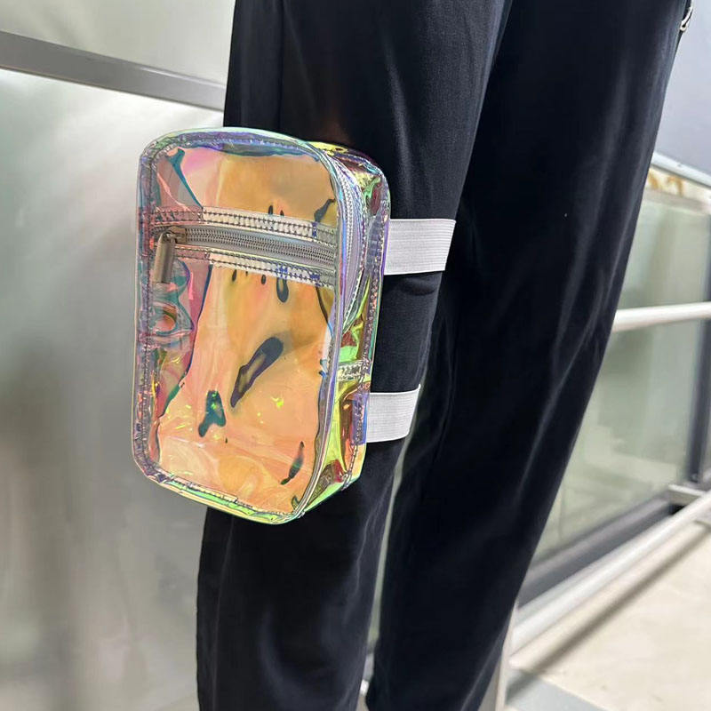 Laser Handtasche Holographisch Popular Hot Sale Clear Leg Bag