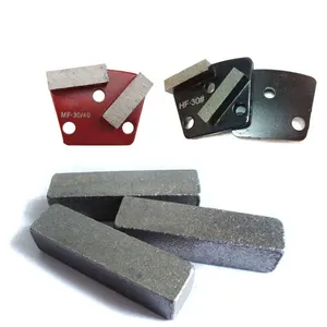 Islak kuru kullanım elmas taşlama segmenti/beton taşlama segmenti beton taş zemin taşlama 40*12*12mm