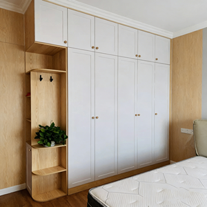 Muebles de Dormitorio Directo de Fábrica HNSJ, Armario, Escritorio Integrado, Gabinete de Almacenamiento, Soluciones Modulares Personalizadas - Product Image 1