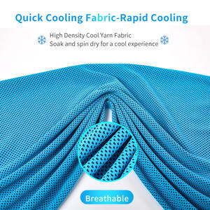 Serviette de sport personnalisée serviette portable de refroidissement par glace en microfibre à séchage rapide Pva - Product Image 3