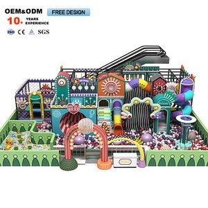 Equipo de Juego de Plástico Suave para Niños, Distribución por Lotes, para Áreas de Juego, Entretenimiento de Salto, Parques Infantiles Interiores, Escuelas - Product Image 3