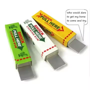 Articles de fête pour <span class=keywords><strong>enfants</strong></span> : Chewing-gum électrique à choc, jouet de farce amusant et sûr, nouveauté, jouets de <span class=keywords><strong>blague</strong></span> - Product Image 1