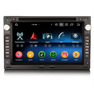 Lecteur DVD de voiture Erisin ES6509VB Android 14.0 pour VW POLO BORA SHARAN PASSAT GPS <span class=keywords><strong>Sat</strong></span> CarPlay Autoradio GPS DVD Multimédia de voiture - Product Image 1