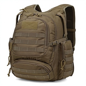 <span class=keywords><strong>Sac</strong></span> à <span class=keywords><strong>dos</strong></span> tactique en denim personnalisé de 25 L avec fermeture à glissière, sacs à <span class=keywords><strong>dos</strong></span> de randonnée Molle pour le camping et les voyages - Product Image 1