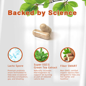 แคปซูลธรรมชาติโปรไบโอติกเพรียวบางเหมาะสำหรับปรับปรุงแคปซูลอาหารเสริมลดน้ำหนักของผู้ใหญ่ - Product Image 4