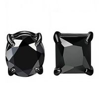 Bijoux d'oreille unisexe sans perçage, clips d'oreille magnétiques en zircone cubique sertie griffe, fausses boucles d'oreilles pour hommes et femmes, usage quotidien