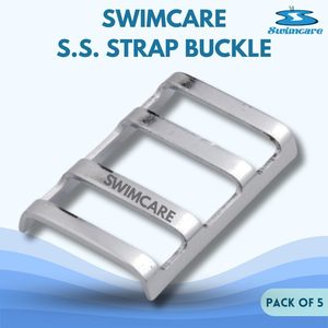 Boucles de sécurité pour couverture de piscine Swimcare en acier, 1,90 po x 1,25 po, lot de 5, boucles robustes en acier inoxydable pour accessoires de piscine - Product Image 2