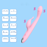 Großhandel Rabbit Vibrator Klitoris-Stimulator 10 Modi G-Punkt Frauen Weiblicher Rabbit Dildo Sexspielzeug Vibrations-Masturbator Massagegerät