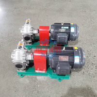 KCB série 110V acier inoxydable 55 83.3 pompe de transfert d'huile de cuisson chaude électrique Palm pompe à engrenages kcb 200 1.1kw 380V