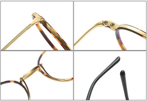 Osicare 80834 thương hiệu sang trọng Kính mắt đổ Homme <span class=keywords><strong>Eye</strong></span> costom logo miễn phí khung Tên Eyewear thương hiệu người đàn ông kính mắt Titanium khung - Product Image 3