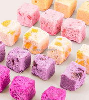 Gefreeze-droogde yoghurtblokjes met echt fruit - Gezonde & heerlijke snack voor kinderen en volwassenen