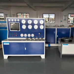 PLC cihazı valf Test makinesi küresel vana Test ekipmanı