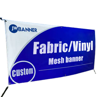 Bannière extérieure personnalisée Polyester rectangulaire 3 m 5 m 7 m volant solide substrat en vinyle pour usage extérieur drapeau publicitaire