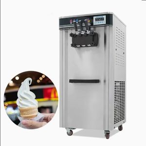 Machine à crème glacée molle de service de yaourt de saveurs du dessus 3 de table automatisée commerciale à vendre - Product Image 6