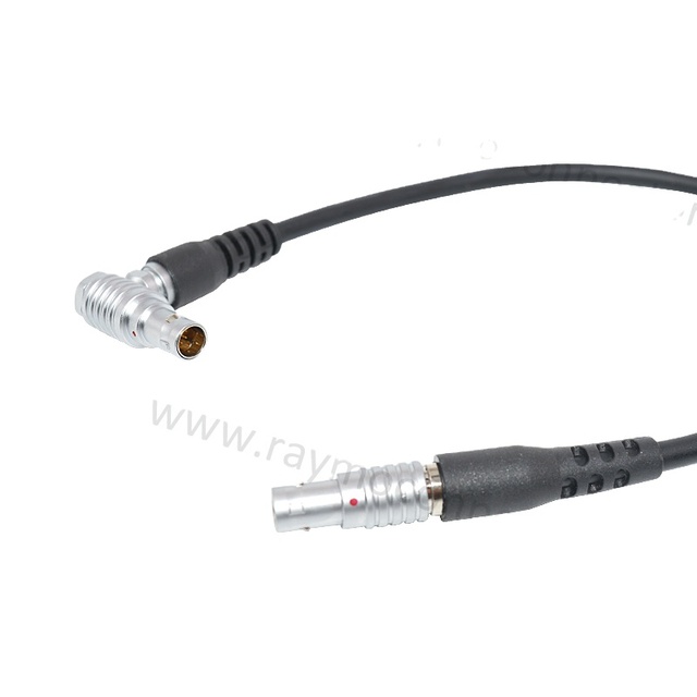 3pin Connector 90 Degree Adaptor Connector With Cable Assembly Rs232 D-tap Usb Rg58 Rg59