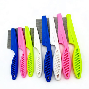 Peine Antipiojos de Uso Diario con Dientes de Acero Inoxidable y Mango de Plástico para Gatos y Perros - Elimina Piojos y Huevos de Piojo, Duradero y <span class=keywords><strong>Profesional</strong></span> - Product Image 6