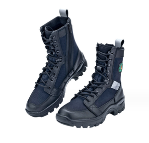 Bottes de sécurité DFS1210 camouflage forêt avec bandes réfléchissantes pour agents de sécurité - Product Image 3