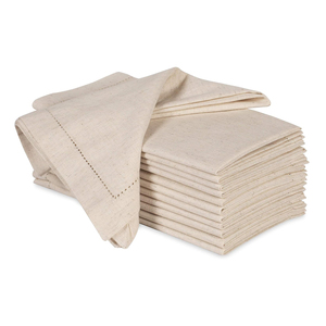Serviettes en coton et lin personnalisées les plus vendues pour les mariages et les fêtes Style uni pour la table à manger pour les restaurants et les événements - Product Image 6