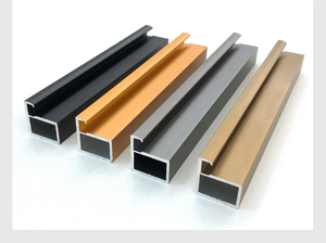 Marco de perfil de armario frontal de vidrio de aluminio 2025 para armario de almacenamiento de dormitorio con puertas de exhibición, los mejores productos nuevos - Product Image 5