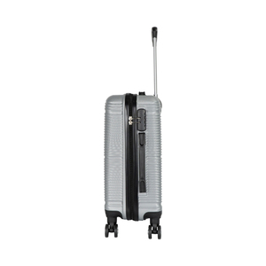 <strong>Grey</strong> New Customizable Travel <strong>Suitcase</strong> 20 Inch Large Capacity ABS+PC Material Luggage - Product Image 3