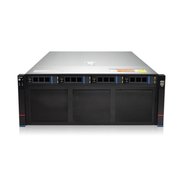 10 Gpu Rtx4090 Deep Learning Ai 8 Gpu Server 4 Bays 2*1200W Power Supply 790mm Depth Xeon Processor-stock 4U Server Chassis