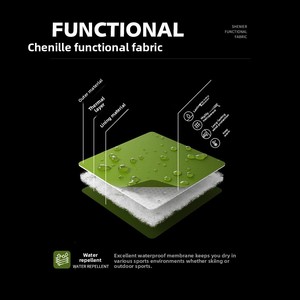 Izexx stile montano Trendy giacca da esterno con cappuccio riflettente da uomo <span class=keywords><strong>abbigliamento</strong></span> Casual in tela per escursioni in campeggio invernale - Product Image 4