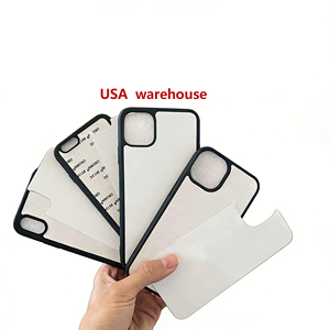 Coques de Téléphone à Sublimation Vierges en Gros Cadeaux 2D pour 14 <span class=keywords><strong>Plus</strong></span> 15 Pro Max Entrepôt USA Coque de Téléphone Vierge à Sublimation pour iPhone - Product Image 1