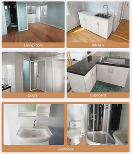 Casas Prefabricadas Móviles Expandibles para Resorts, <span class=keywords><strong>Cabañas</strong></span> <span class=keywords><strong>de</strong></span> Playa <span class=keywords><strong>de</strong></span> 10 a 40 Pies, Fabricación Personalizada, Casa Contenedor Expandible para Camping o Escuela - Product Image 4