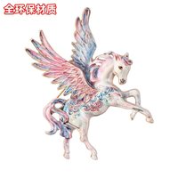 Broche Cheval Personnalisée XILIANGFEIZI Europe Amérique, Cadeau Souvenir pour Homme, Accessoire de Costume de Luxe Tendance, Épingle Animale