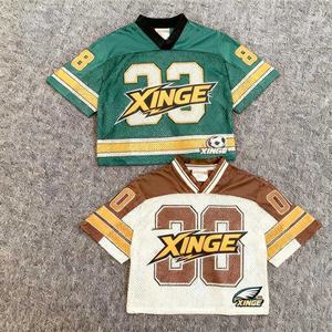 Nouvelle Arrivée 2026 – Maillot de Football Américain Unisexe en Maille Légère de Haute Qualité, Sublimation Sportive, Style Hip-Hop - Product Image 1